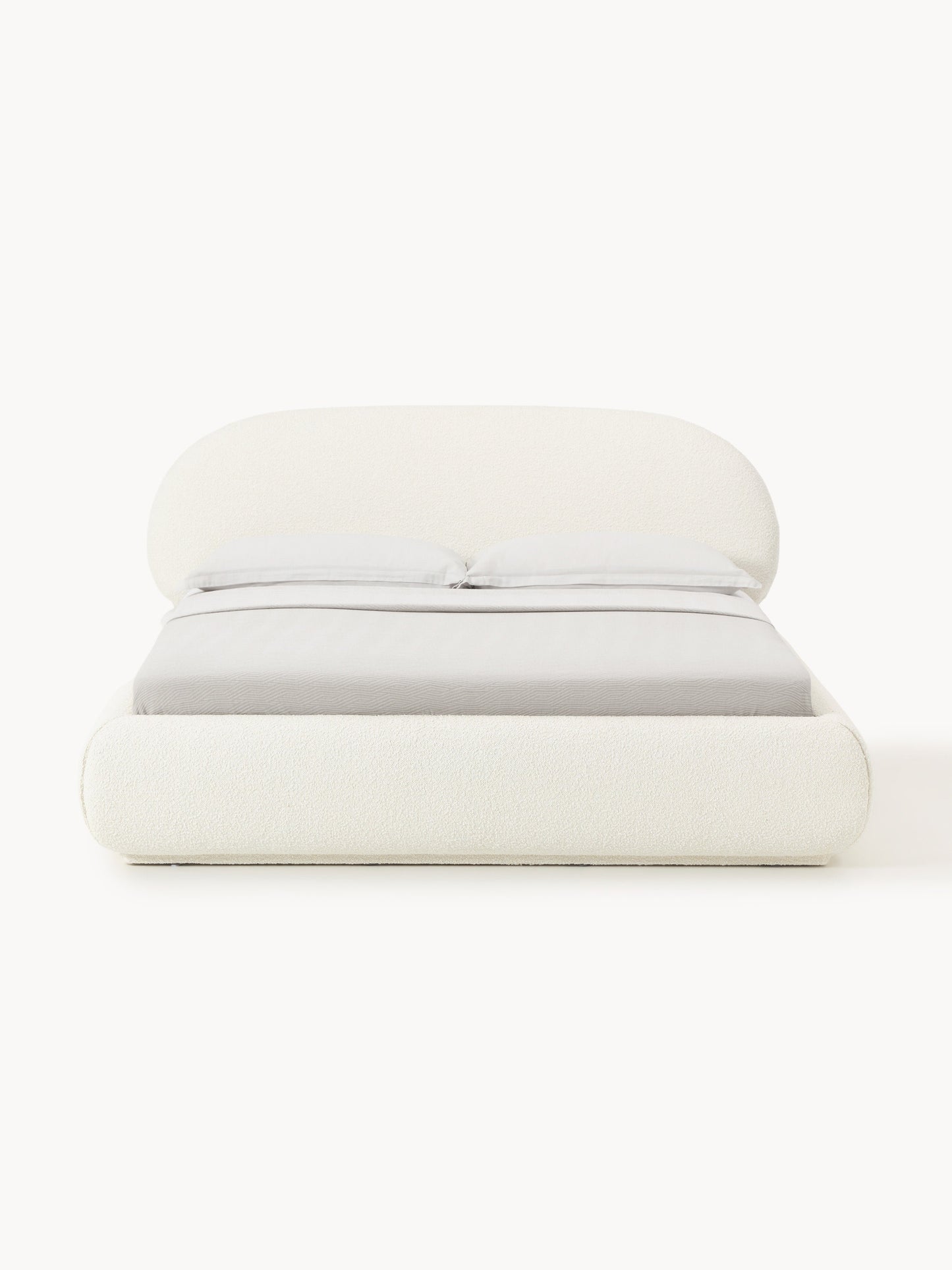 Albina Bouclé Upholstered Bed