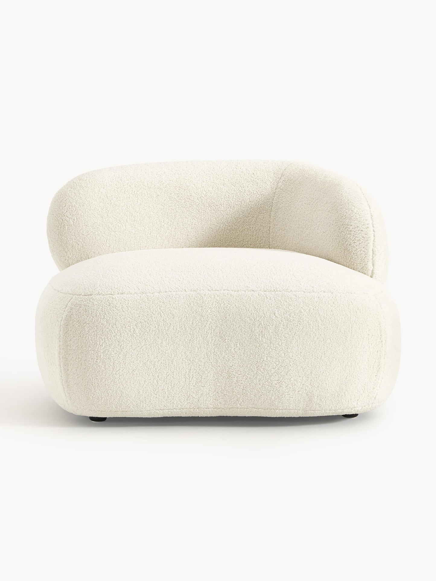 Albina Lounge Chair in Teddy Fur