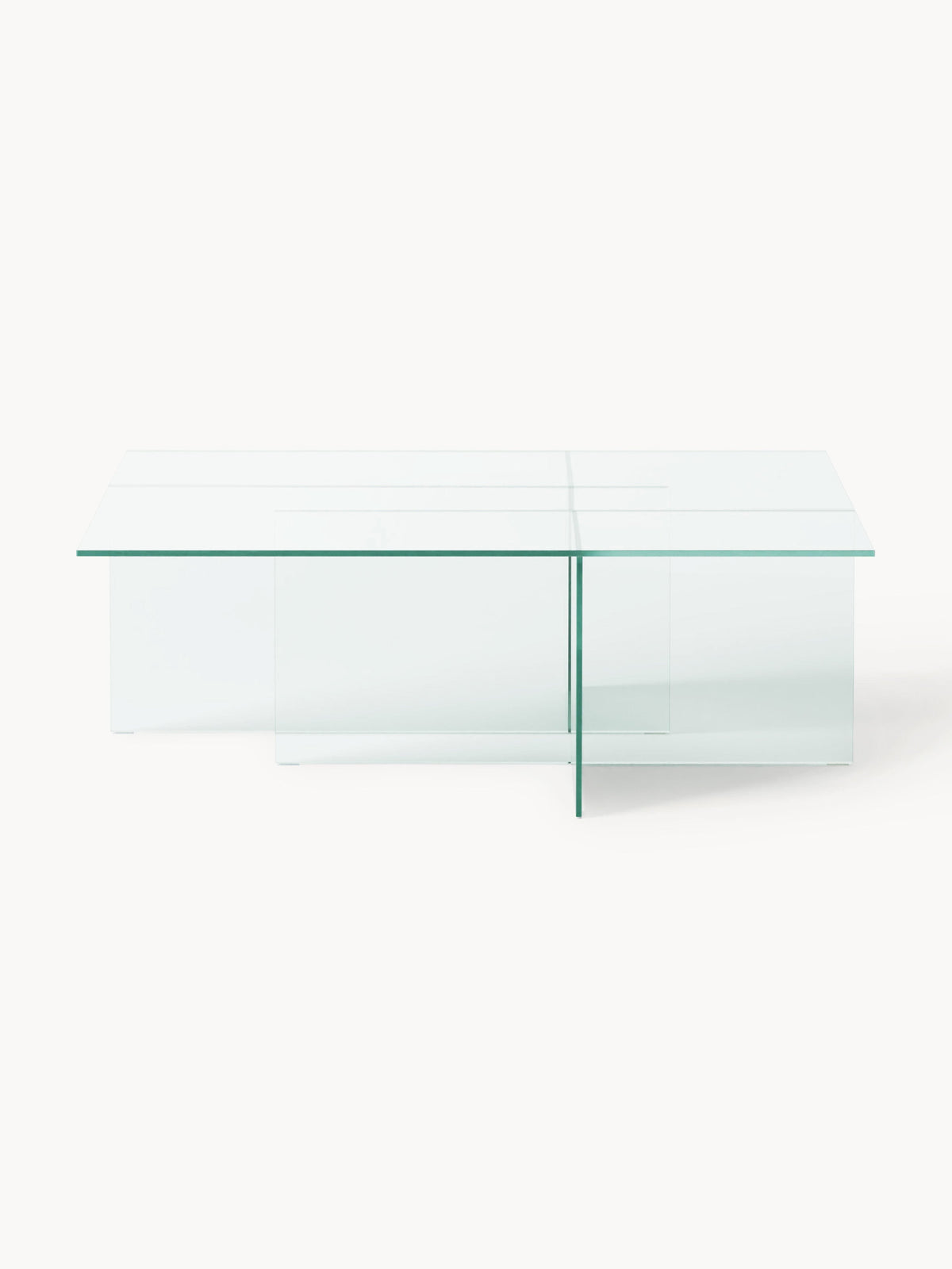 Anouva Glass Coffee Table, W 102 cm