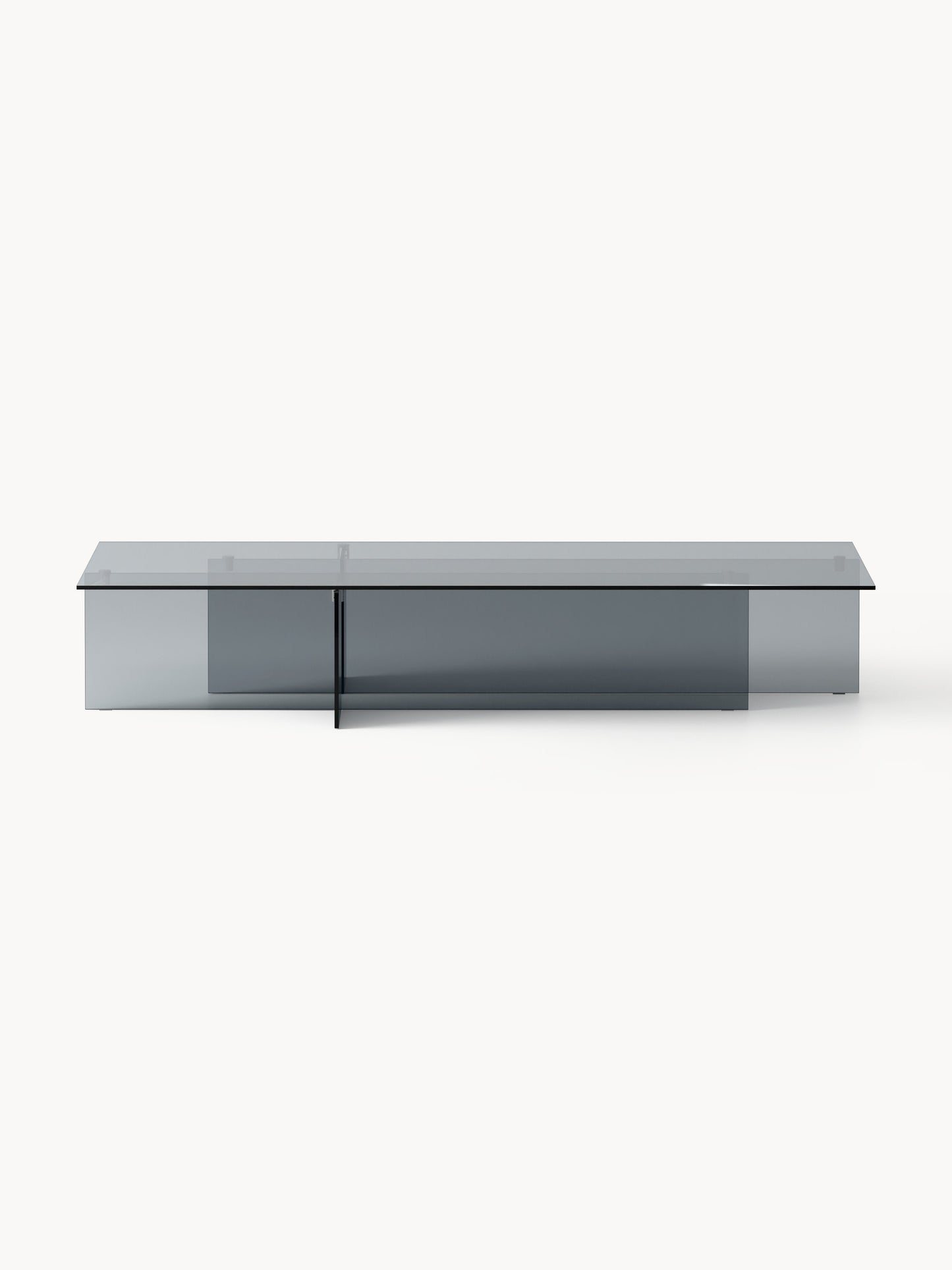 Anouva Large Coffee Table in Glass, W 160 cm