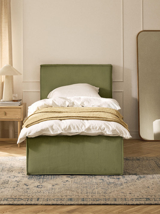 Dreava Corduroy Single Bed