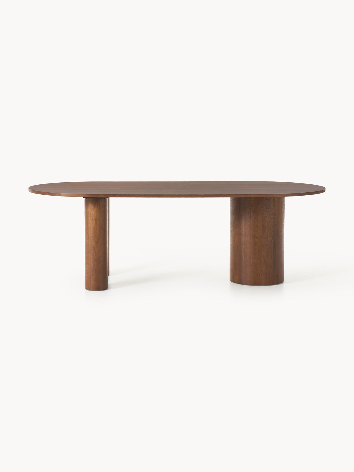 Dunova Oval Dining Table in Oak, in Various Sizes
