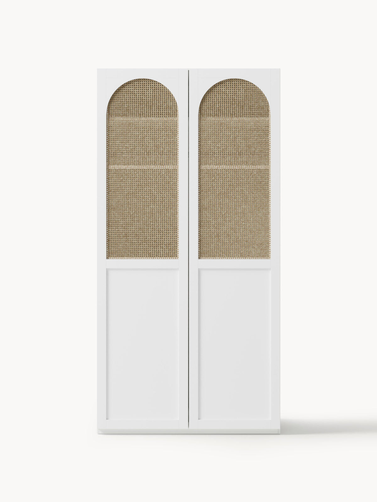Jeanor Modular Hinged-Door Wardrobe, 100 cm Wide, in Various Sizes