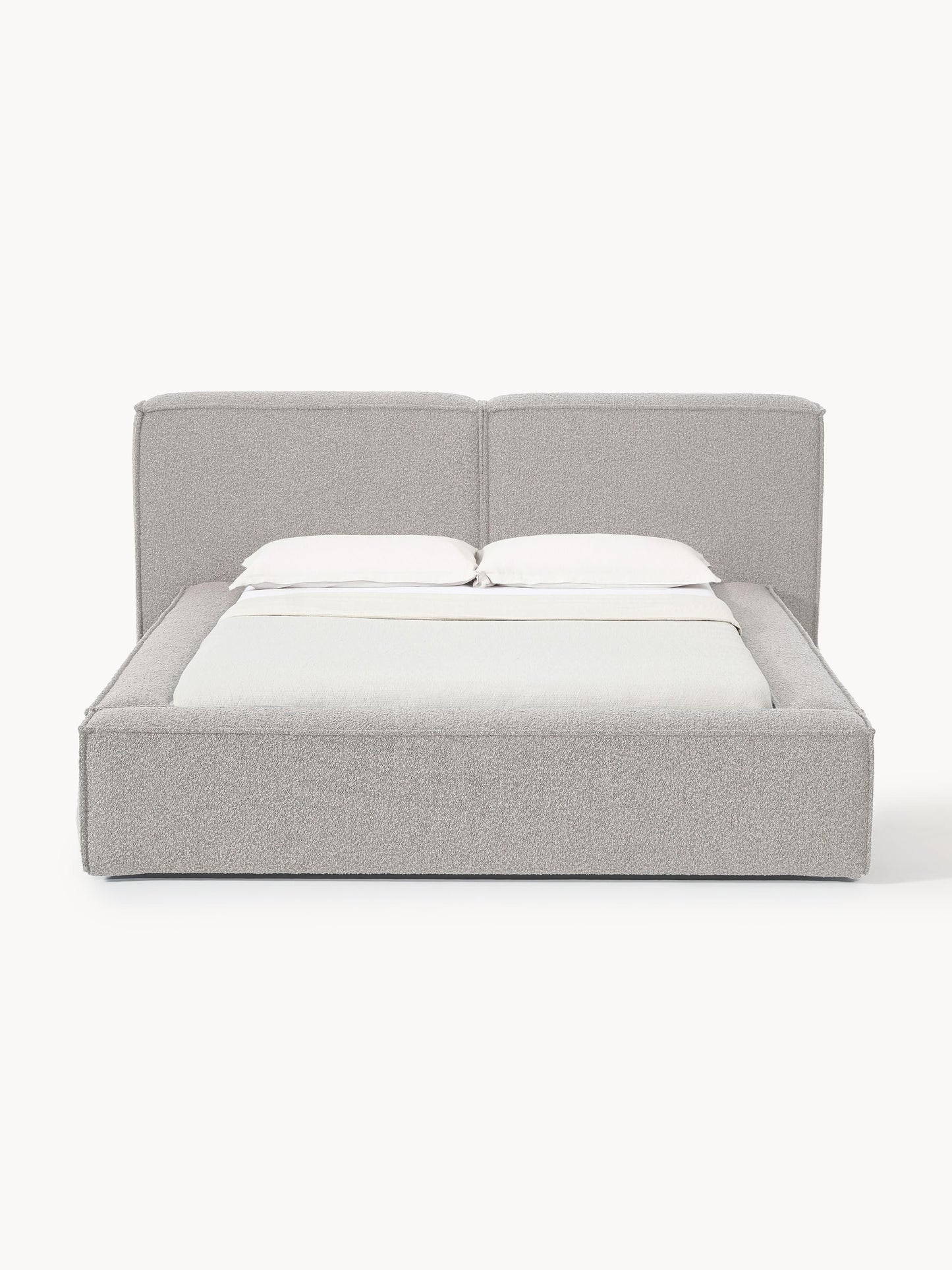 Lennard Bouclé Upholstered Bed
