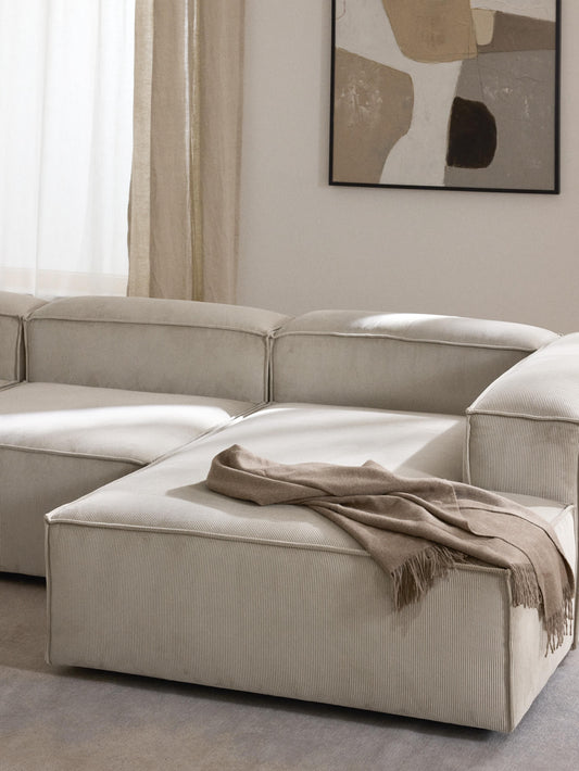 Lennard Corduroy Ottoman Corner Module