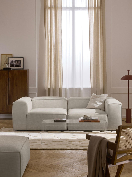 Lennard Corner Module in Linen Blend