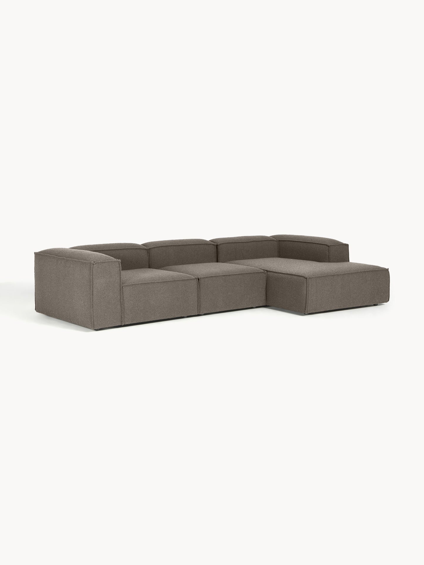 Lennard Modular Bouclé Corner Sofa (4-Seater)
