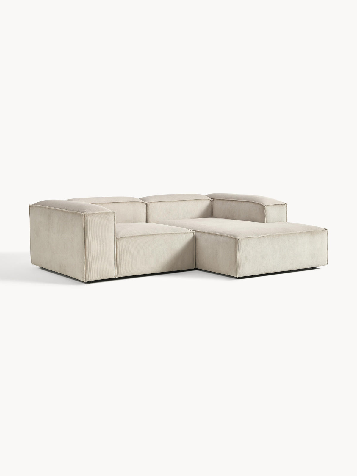 Lennard Modular Corduroy Corner Sofa (2-Seater)