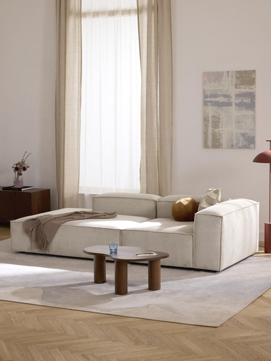 Lennard Modular Ottoman in Corduroy
