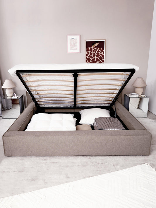 Lennard Upholstered Bed with Storage
