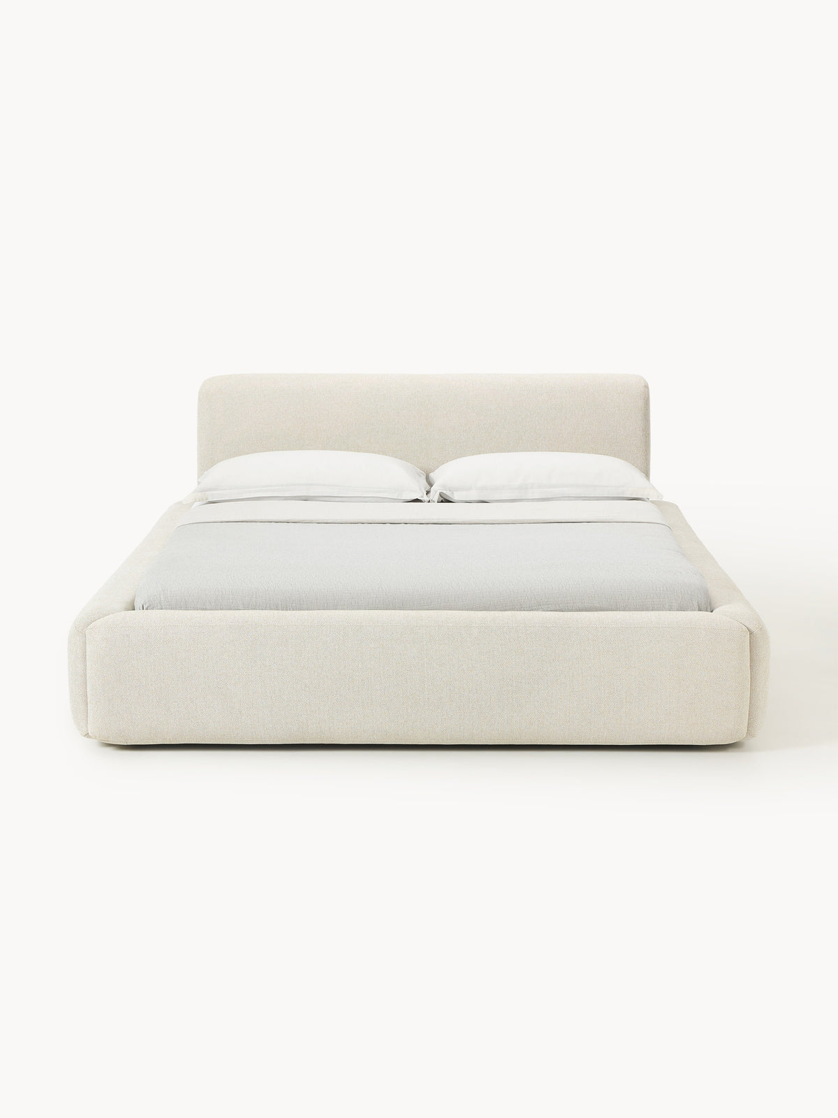 Melina Bed, Upholstered