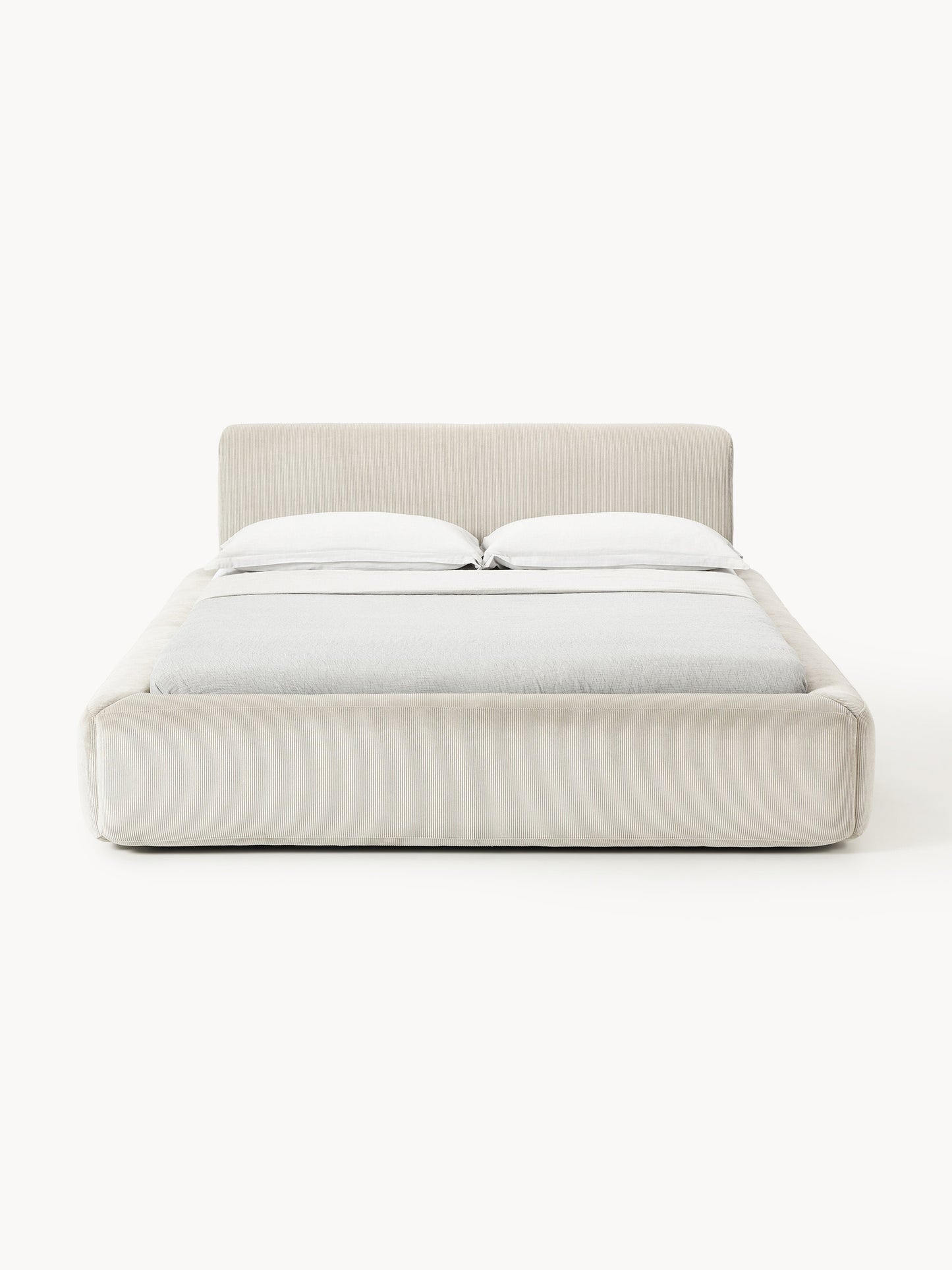 Melina Bed, Upholstered