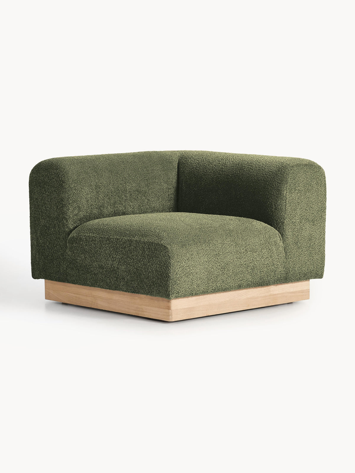 Natova Teddy Bouclé Corner Module