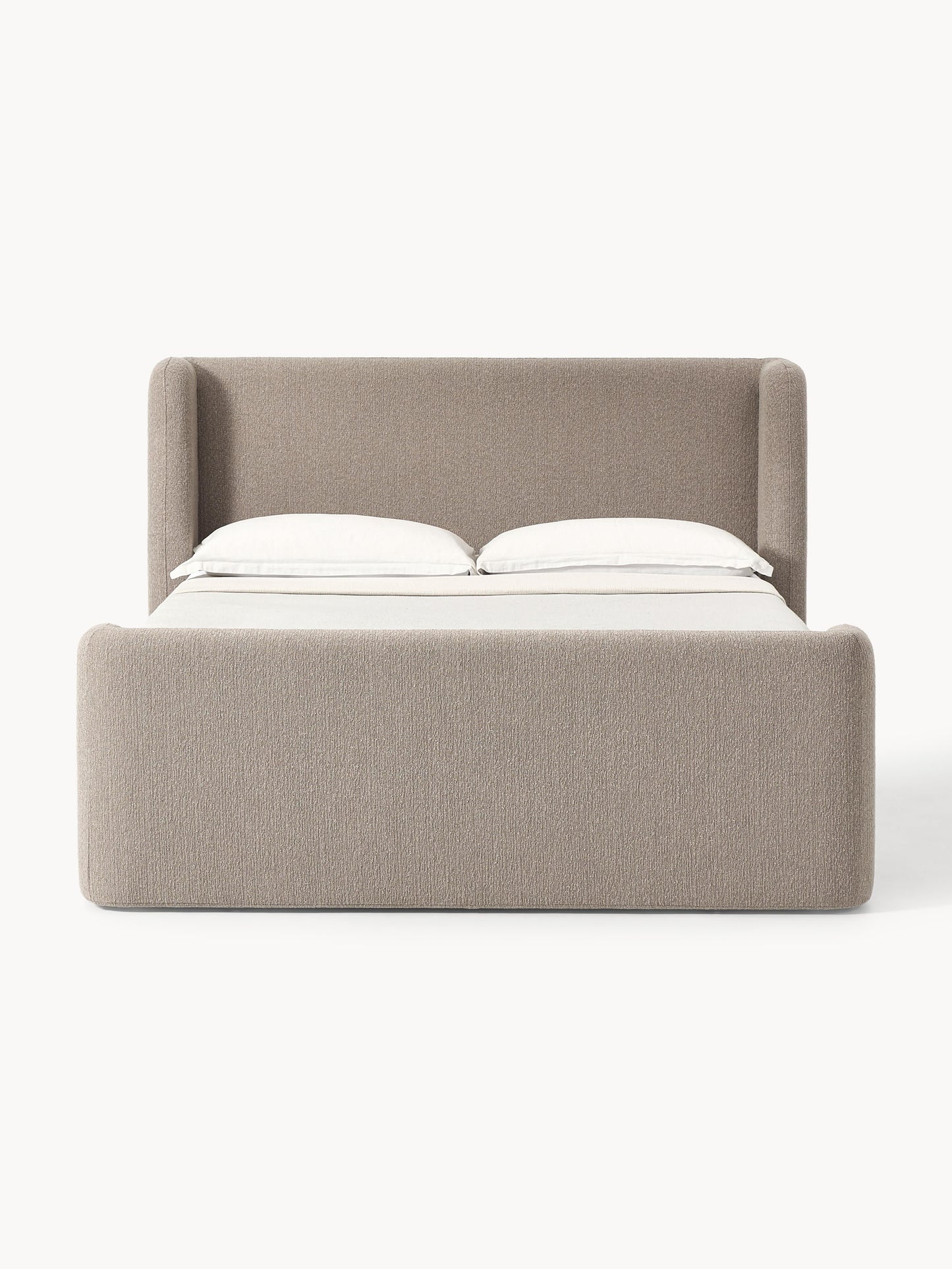 Perlana Bouclé Box Spring Bed