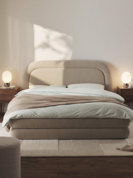 Solveno Upholstered Bed