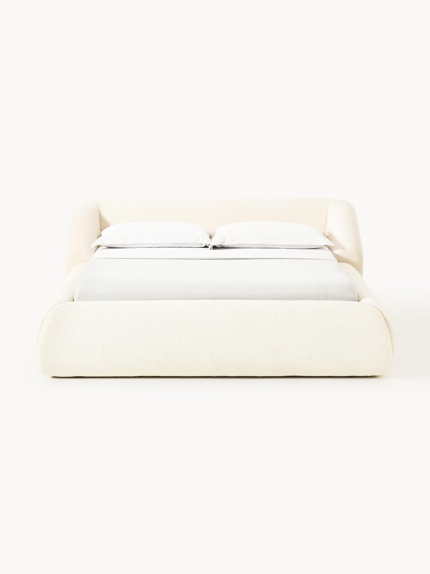 Sovia Upholstered Bed in Teddy