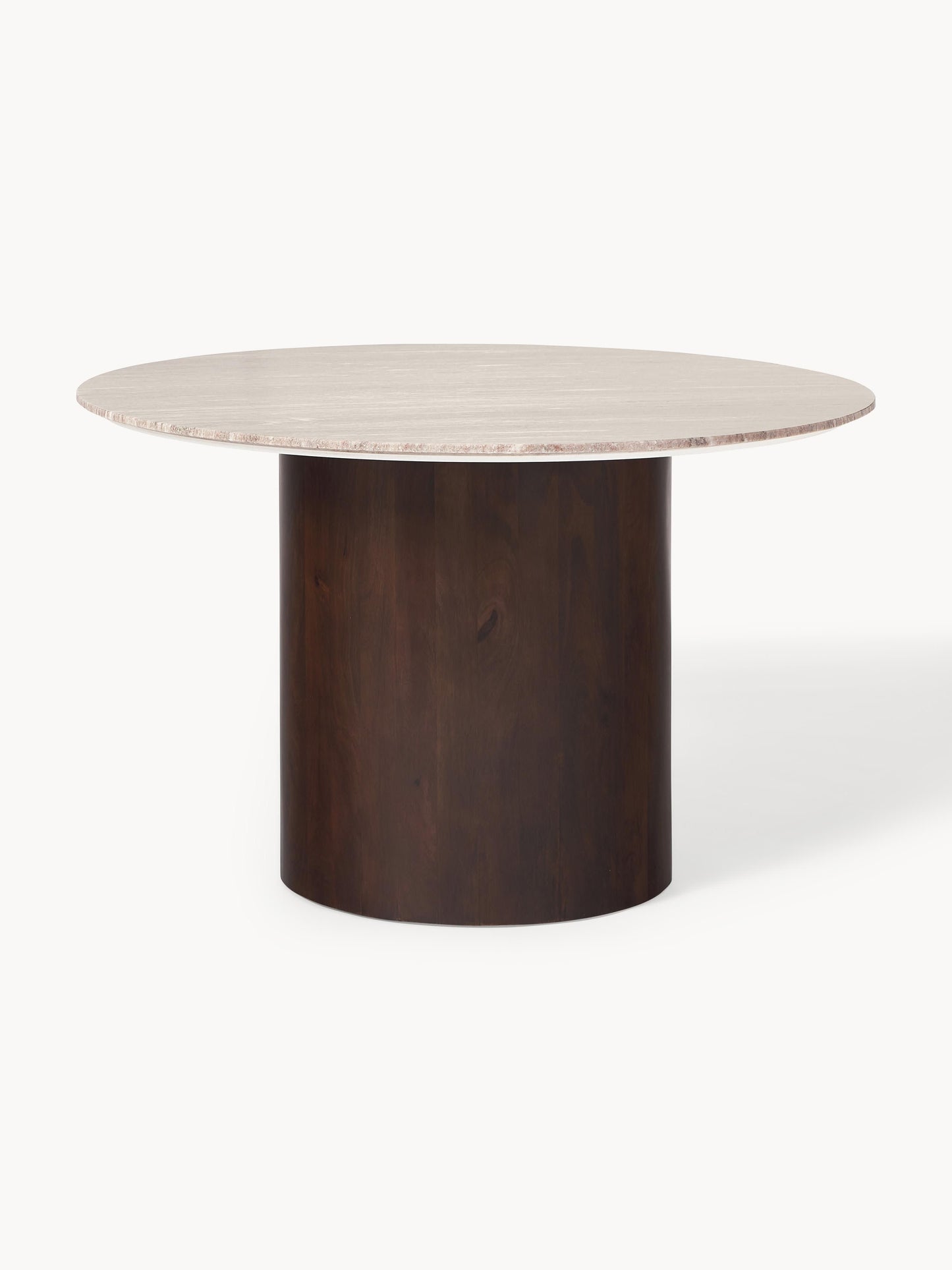 Abbina Round Marble Dining Table, Ø 120 cm