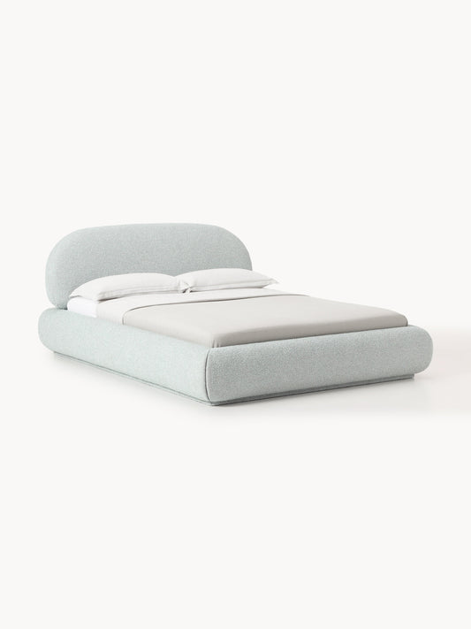 Albina Bouclé Upholstered Bed
