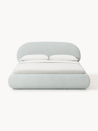 Albina Bouclé Upholstered Bed