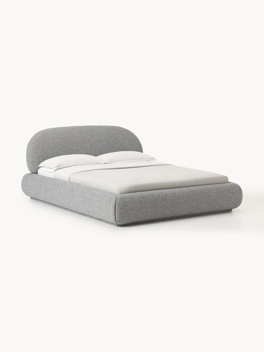 Albina Bouclé Upholstered Bed