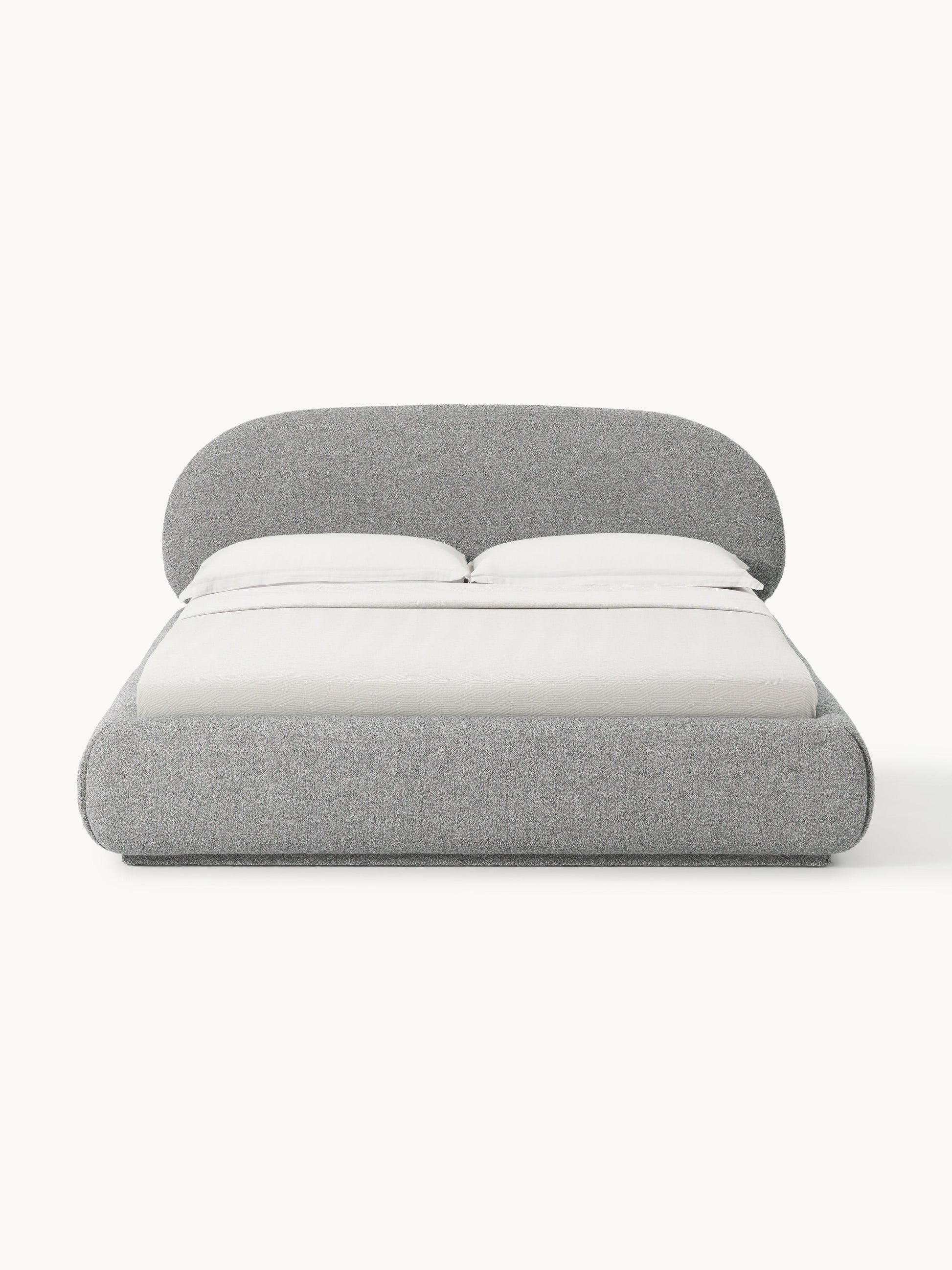 Albina Bouclé Upholstered Bed