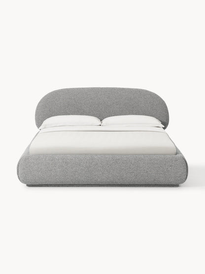 Albina Bouclé Upholstered Bed