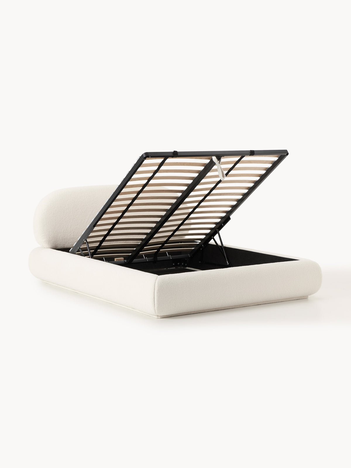 Albina Teddy Bed with Storage, Upholstered