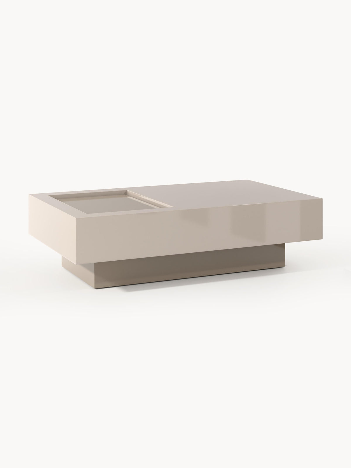 Alessora Coffee Table with Storage, W 120 cm