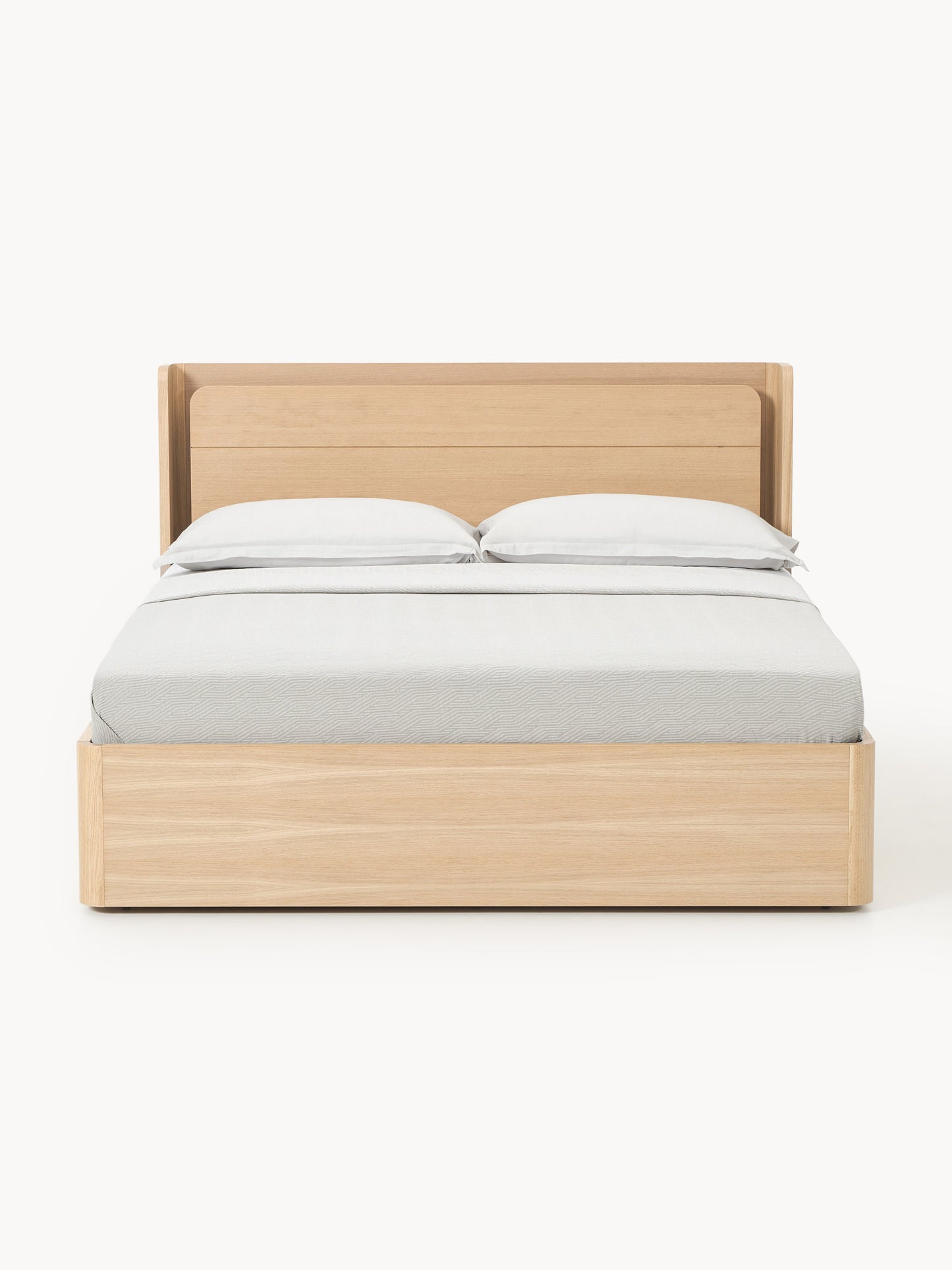 Allvio Wooden Bed with Drawers