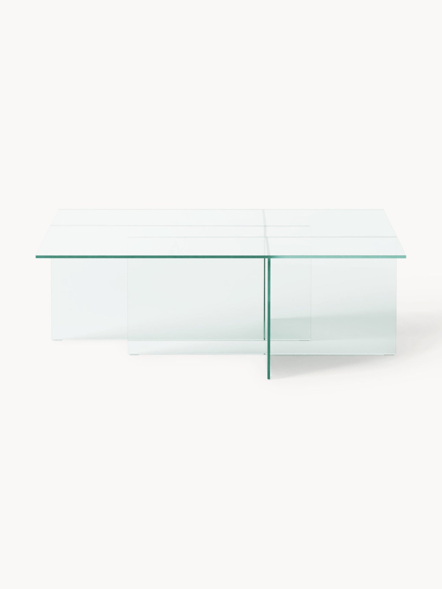 Anouva Glass Coffee Table, W 102 cm