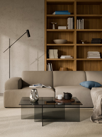 Anouva Glass Coffee Table, W 102 cm