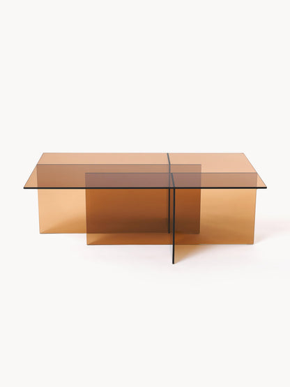Anouva Glass Coffee Table, W 102 cm