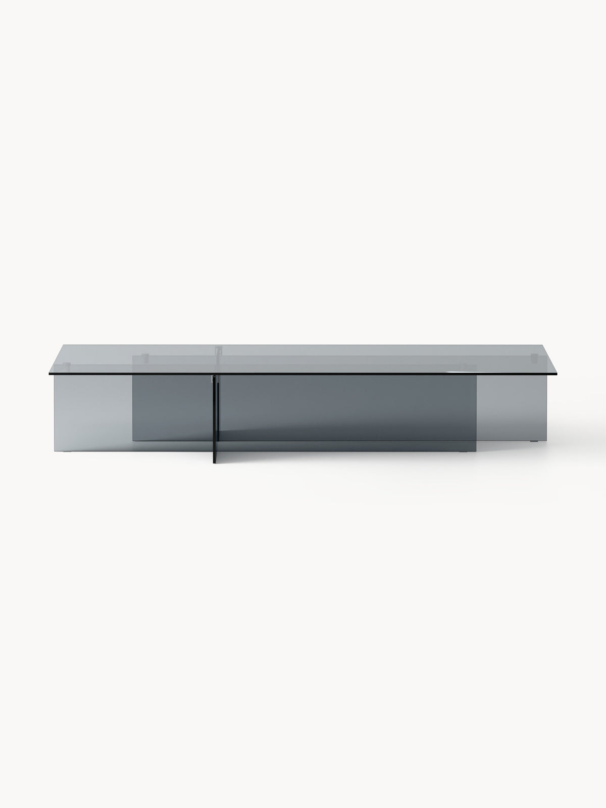 Anouva Large Coffee Table in Glass, W 160 cm