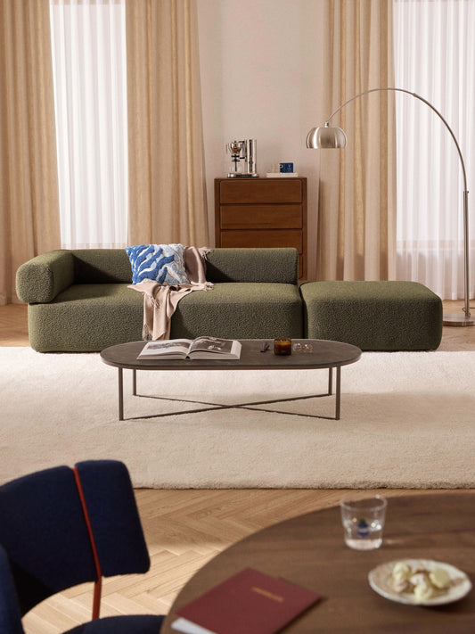 Antevo Bouclé Modular Ottoman