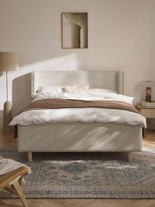 Archeva Upholstered Bed with Drawers