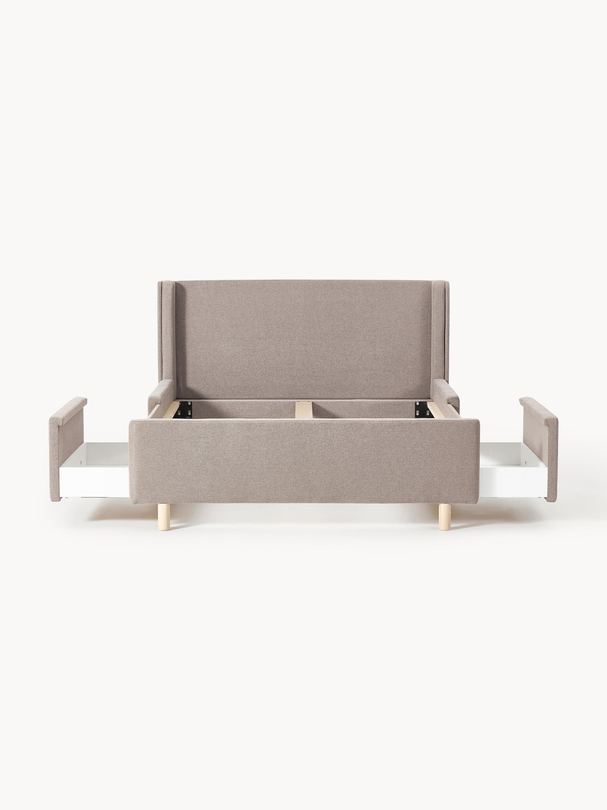 Archeva Upholstered Bed with Drawers