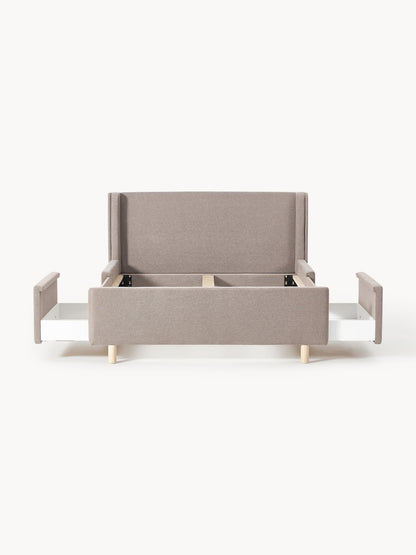 Archeva Upholstered Bed with Drawers