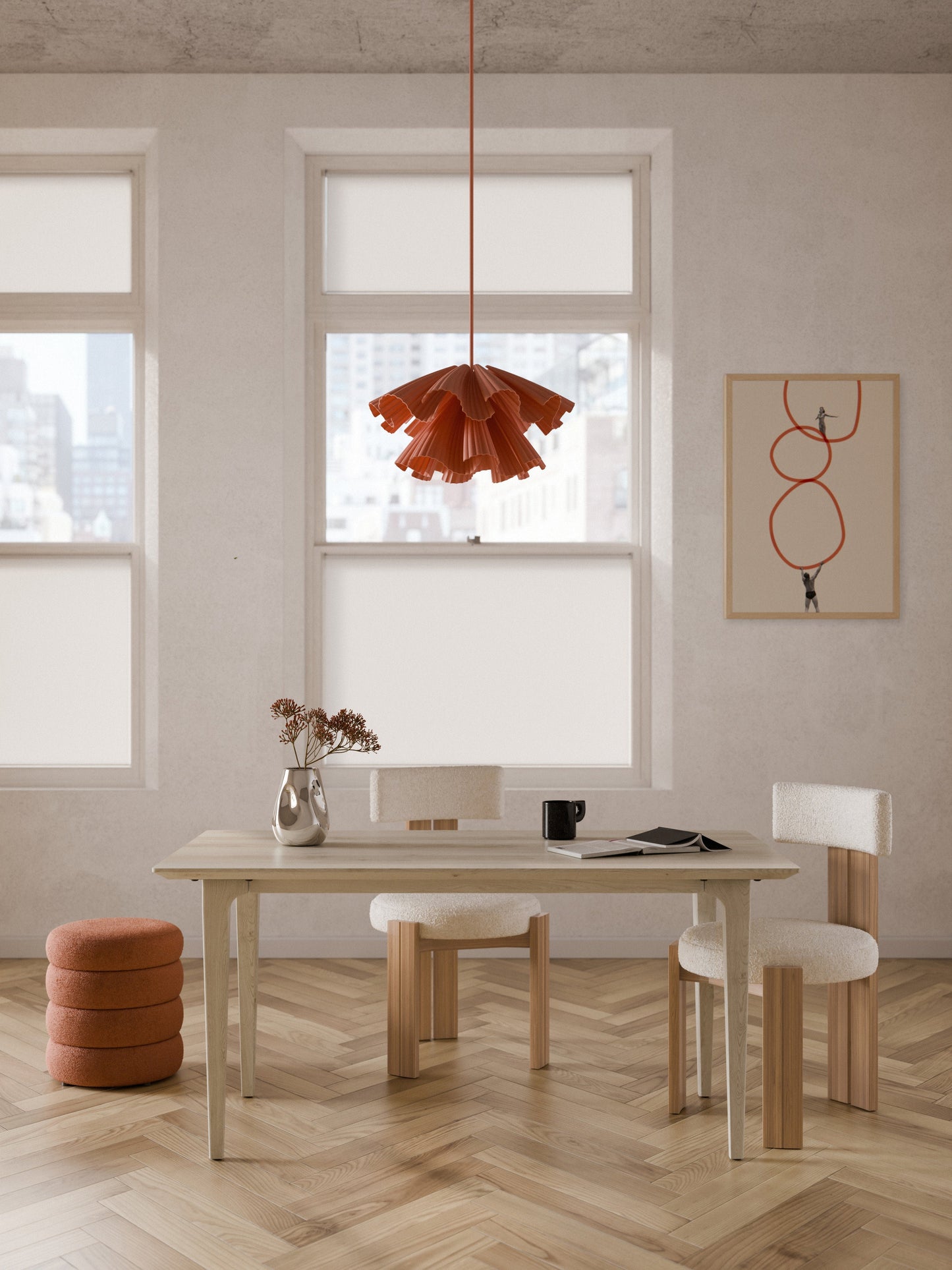 Archino Dining Table in Oak, in Various Sizes