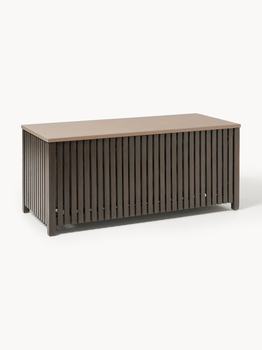 Arkeno Garden Storage Box in Acacia Wood with Insert, W 129 cm