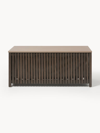 Arkeno Garden Storage Box in Acacia Wood with Insert, W 129 cm