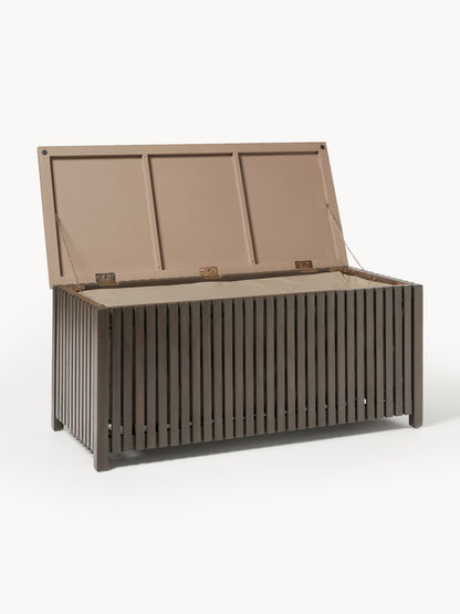 Arkeno Garden Storage Box in Acacia Wood with Insert, W 129 cm
