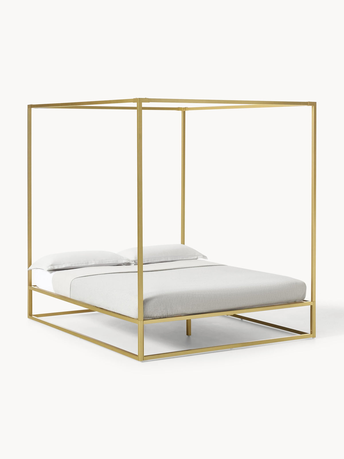 Bellira Four-Poster Bed in Metal