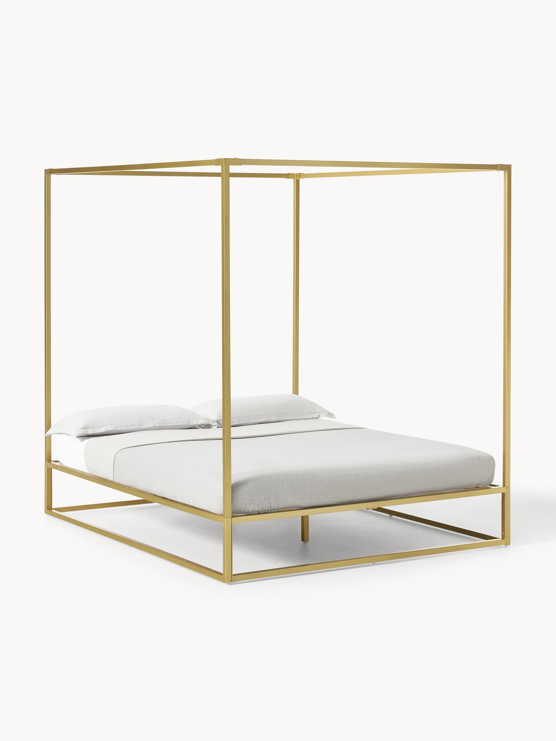 Bellira Four-Poster Bed in Metal