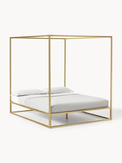 Bellira Four-Poster Bed in Metal