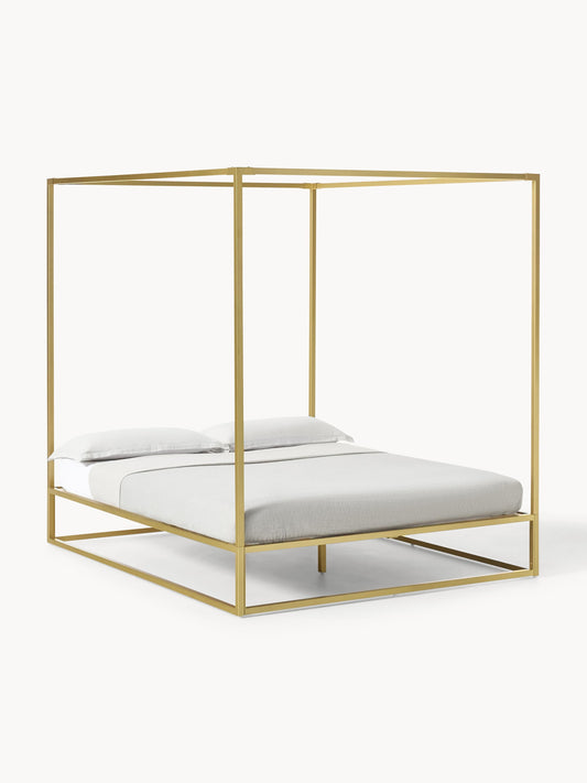 Bellira Four-Poster Bed in Metal