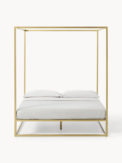 Bellira Four-Poster Bed in Metal
