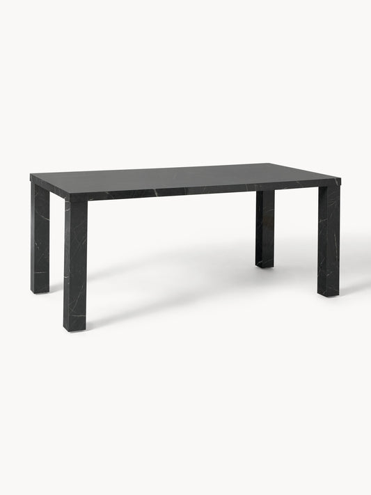 Carven Marble-Look Dining Table, 180 x 90 cm