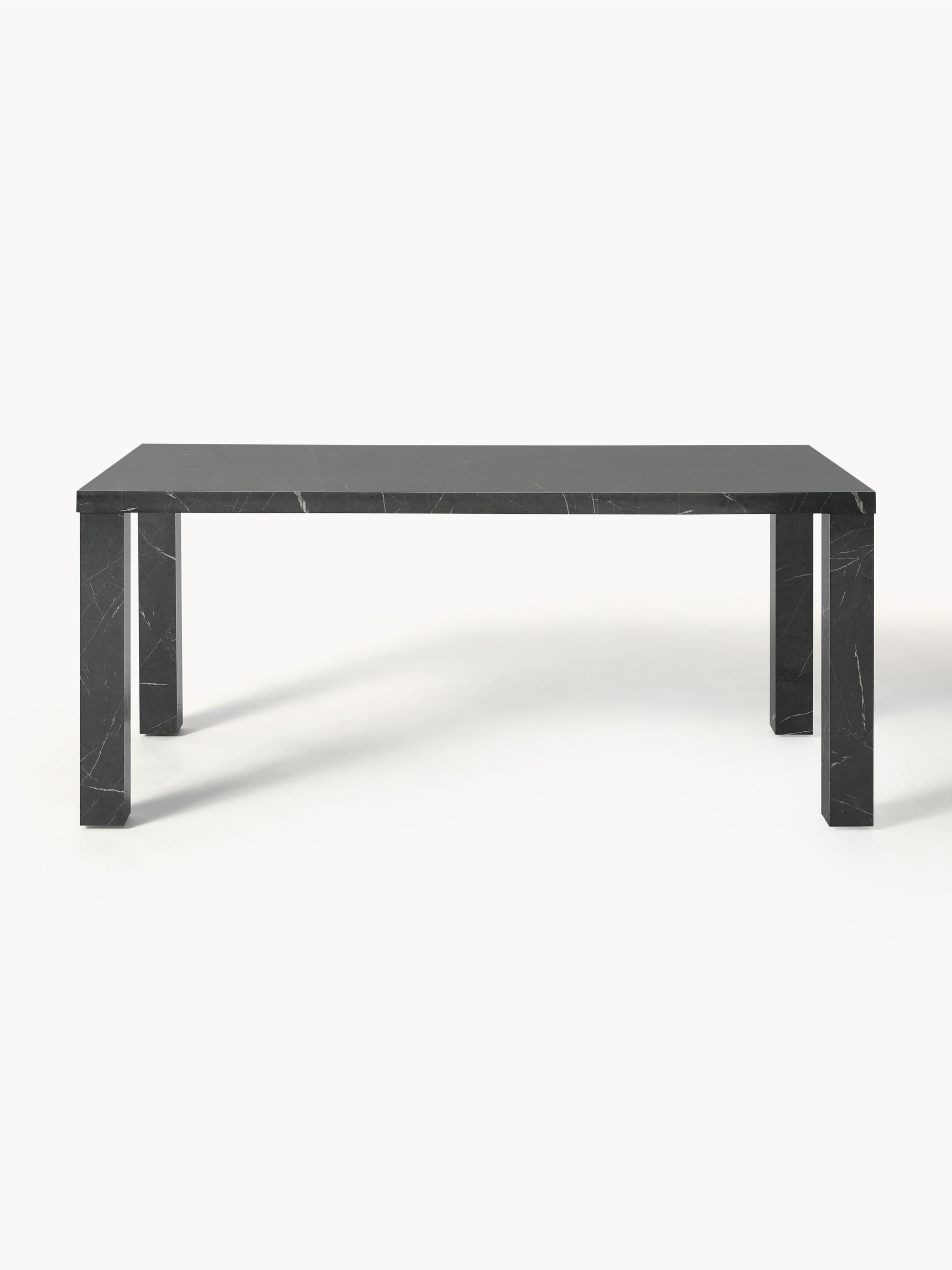 Carven Marble-Look Dining Table, 180 x 90 cm