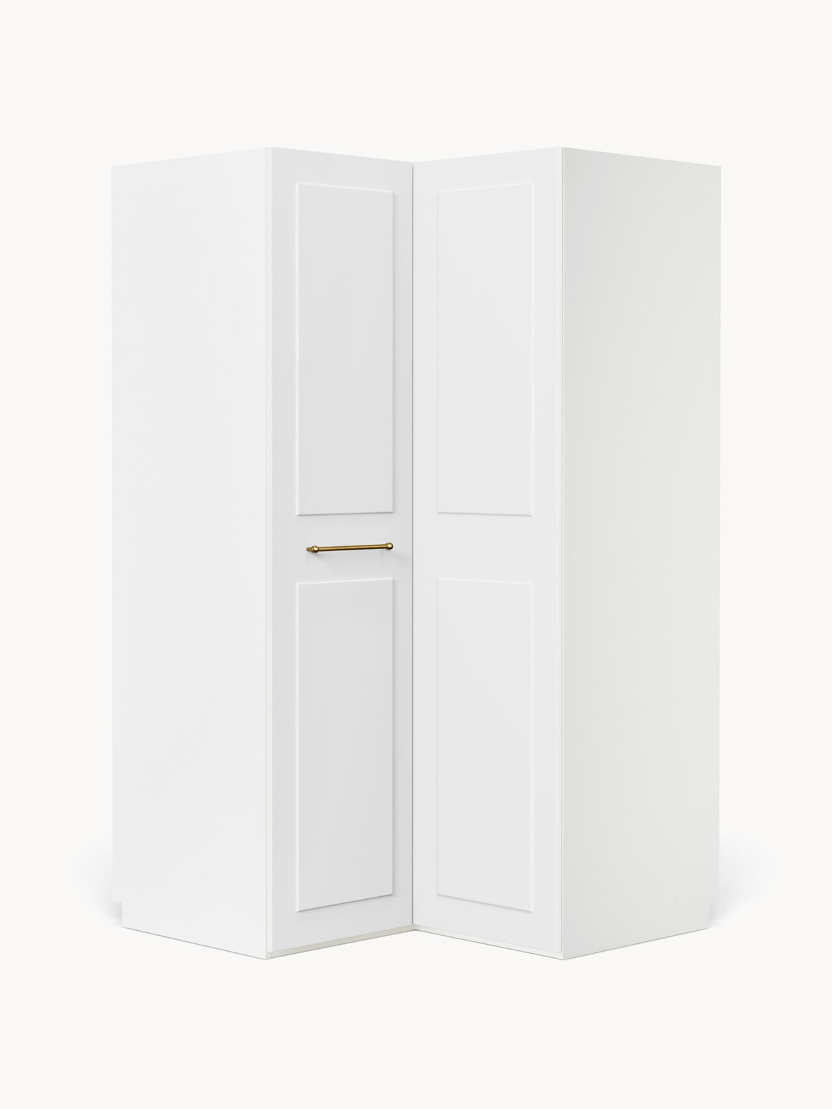 Charlise Corner Wardrobe, Modular, 115 cm Wide