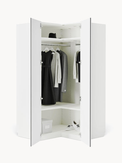 Charlise Corner Wardrobe, Modular, 115 cm Wide